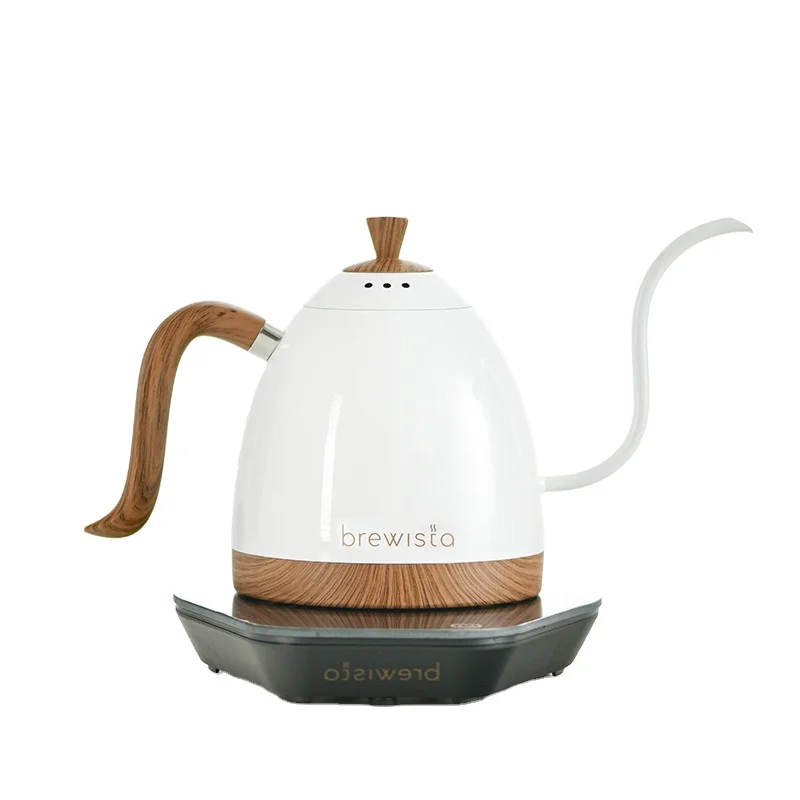 Home coffee pot Brewista Gradient powder hand brew and 600ml goose Slim mouth stainless steel Luxury thermostatic kettle