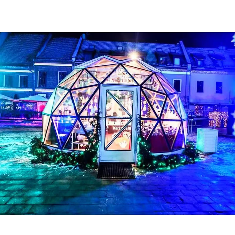 High quality surveying glamping party Wedding bar restaurant Transparent Tent Pvc Heavy Duty Tent Glass dome house tent