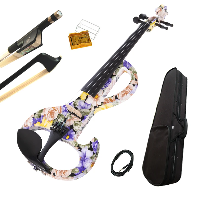 Профессиональный музыкальный инструмент ручной работы лучшие бренды для продажи Корейская электрическая скрипка