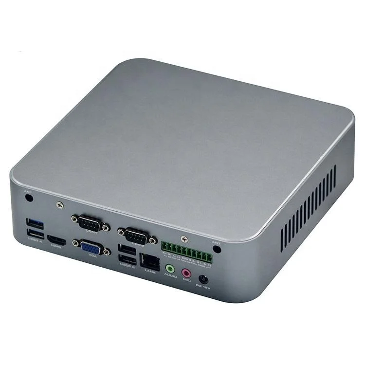 H4627Z New design dual Intel I211 LAN aluminum case Croe i7 Mini PC with Phoenix Terminal