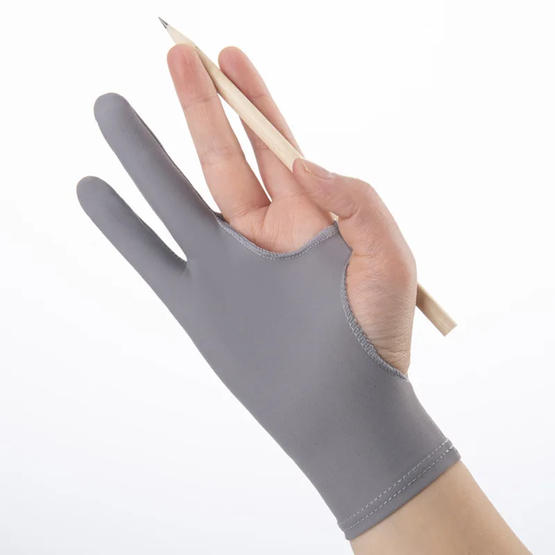 Meihui Artist Drawing Gloves Palm Rejection Paper Sketching Gloves for iPad Graphics Drawing Tablet
