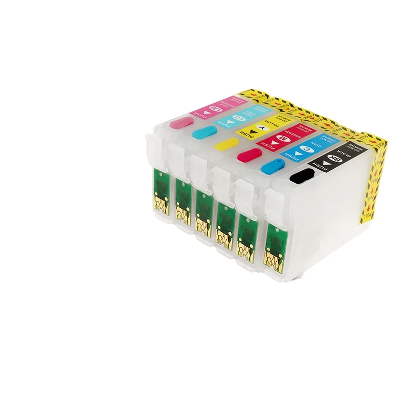 Подходит для Ep T0791-6 Stylus Photo 1400/1430 принтер наполнения чернильные