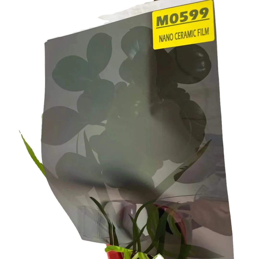 M0599 высокое качество VLT5 % ИК 99% УФ 99% Тепловая Солнечная Тонировочная пленка нано-керамическая оконная тонировка с солнечным контролем Автомобильная нано-керамическая пленка