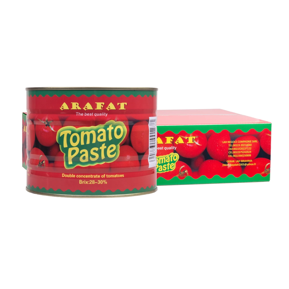 Factory direct canned tomato paste 2200g for Nigeria market