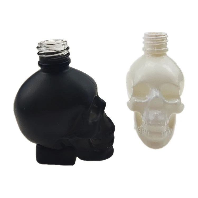 Multi-function empty aliens dropper essential oil bottle perfume liquor container with cap