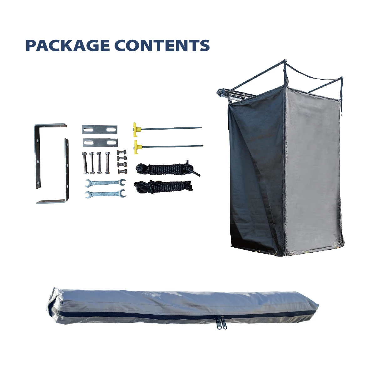 Yescamp Camping Privacy Car Beach Side Awning Shower Tent Toilet Sun Shelter Bathing Tent