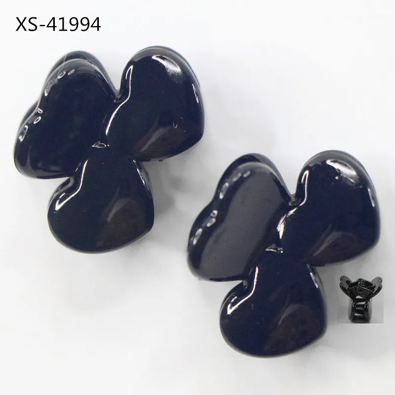 Fashion New design acrylic hair claws wholesale price korean hair clip acetic acid ladies fancy acetate heart hair claw for girl