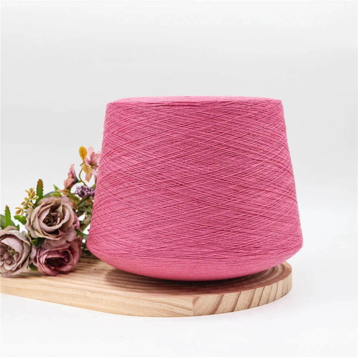 50NM/68NM 6%Natural Silk 6%Wool 22%Nylon 28%Acrylic 38%Polyester acrylic yarn blended yarn Cotton Polyester Blended Weaving Yarn