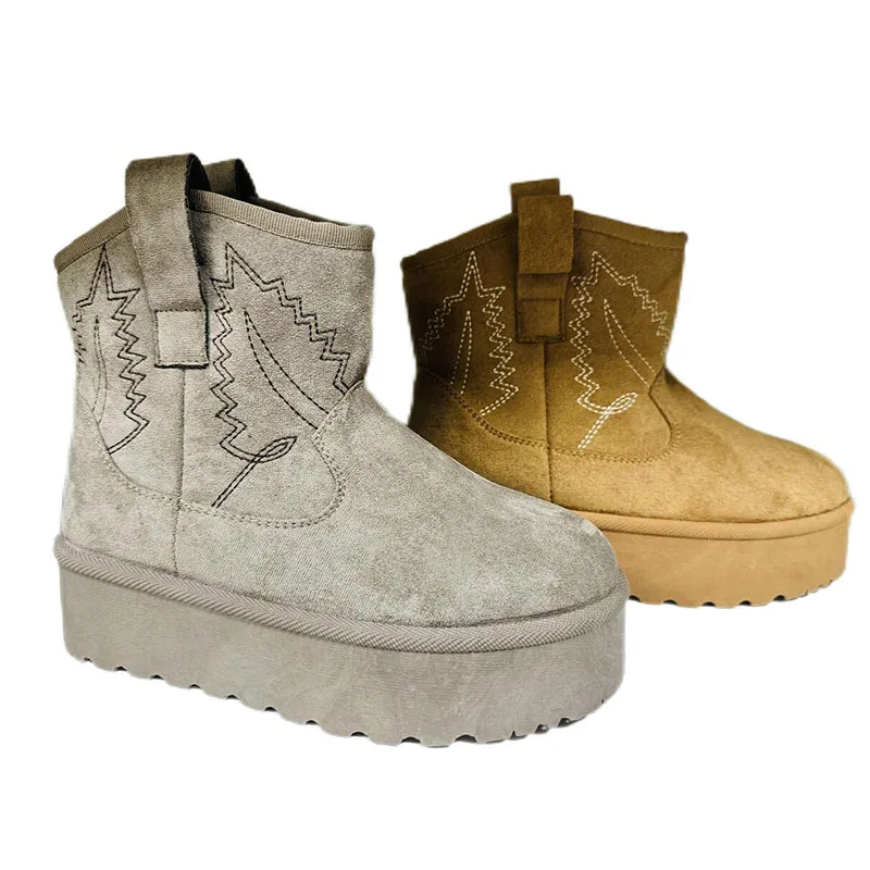 Ankle boots custom pattern unique fashion boots for women shoes