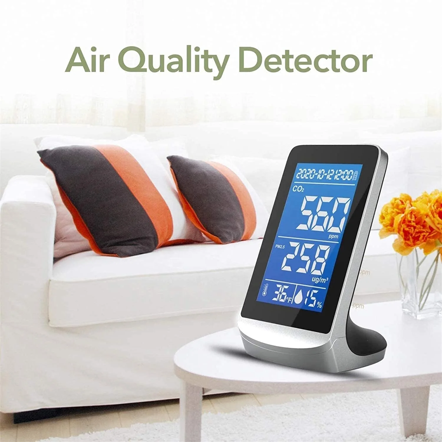 Portable Air Quality Monitoring Infrared Sensor Carbon Dioxide Gas co2 Detector Co2 Meter CO2 Monitor sensor