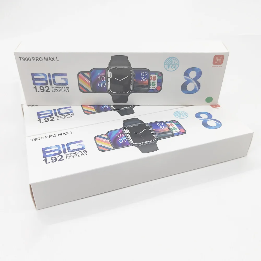 T900 Pro Max L Series 8 1.92 Big Screen Smart Watch Fitness Tracker Touch Reloj Inteligente T900 Pro Max L Smartwatch Series 8