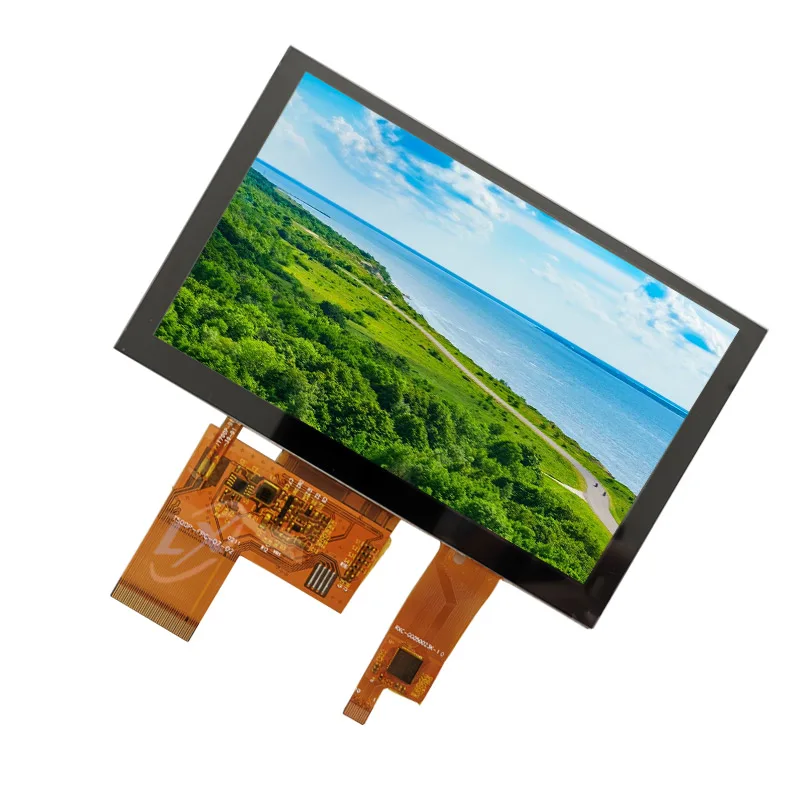 5 inch TFT LCD 800*480 RGB Interface Capacitive Touch panel screen