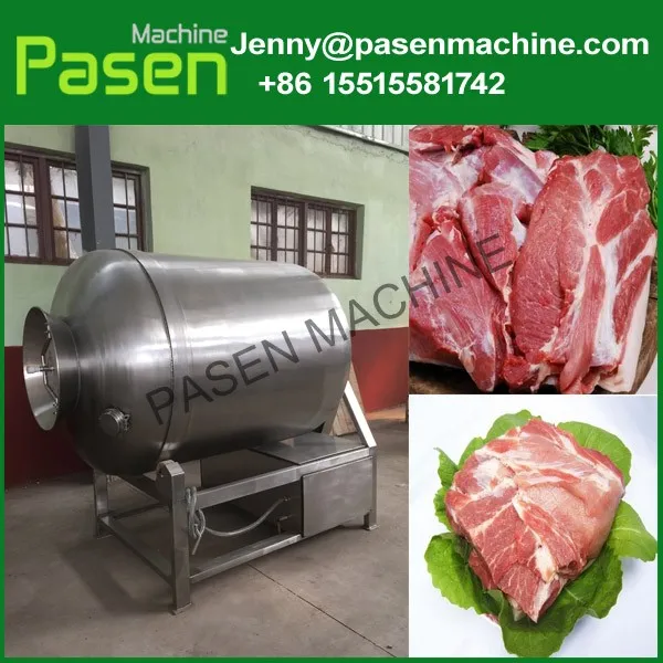 Commercial Meat Processing Use Large Capacity Beef Meat Tumbler Vacuum Marinated Salting Machine