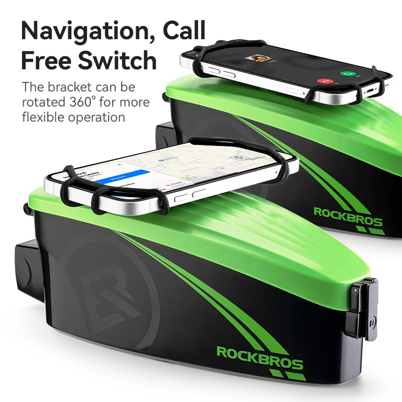 Bike pack Mobile phone bracket pack4.0- 6.7-inch PC hard case bike front pack bike jacking pack