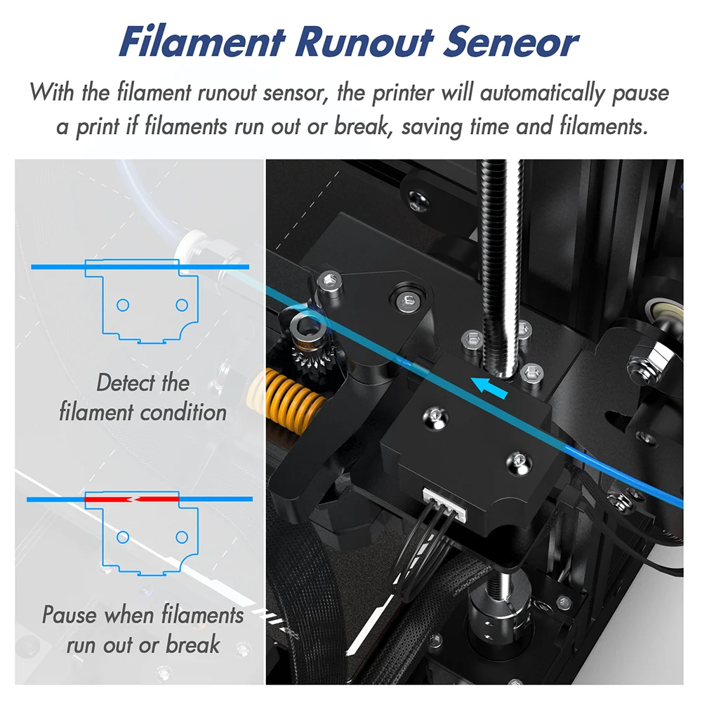 Biqu Hurakan Imprimante 3d Printing High Precision Fdm Printer Ender 3d Printer Filament 3d