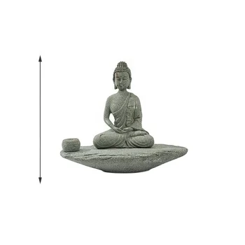 Buddha statue figurine one piece Decor for Home,Garden,Patio Decoration,blue sandstone 14cm miniature figurines for sale