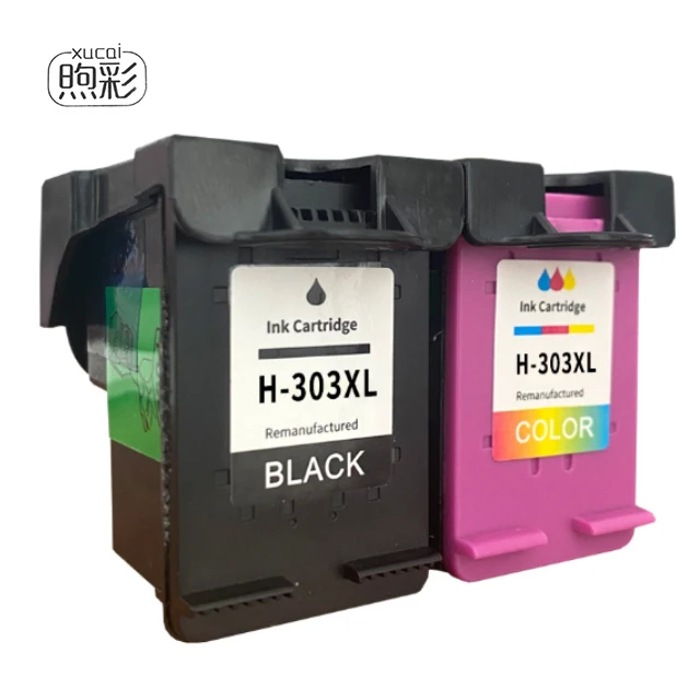 Xucai совместимый HP 303 303XL чернильный картридж для зависти 6220 фото 6222 6230 6232 7120 7132 7130 7800 7820 7822 7830 принтер