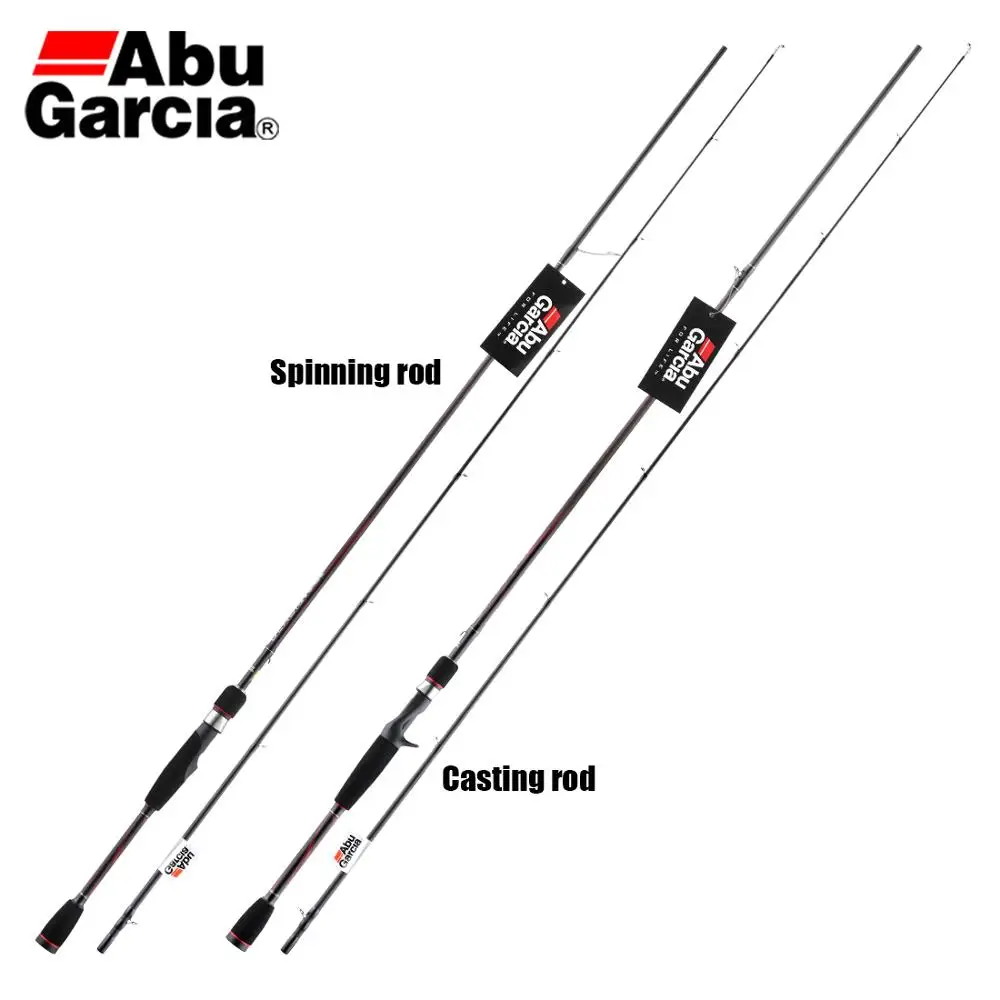  Original Abu Garcia Black Max BMAX Baitcasting Lure Fishing Rod 1.98m 2.13m 2.28m 2.43m M Power Carbon Spinning