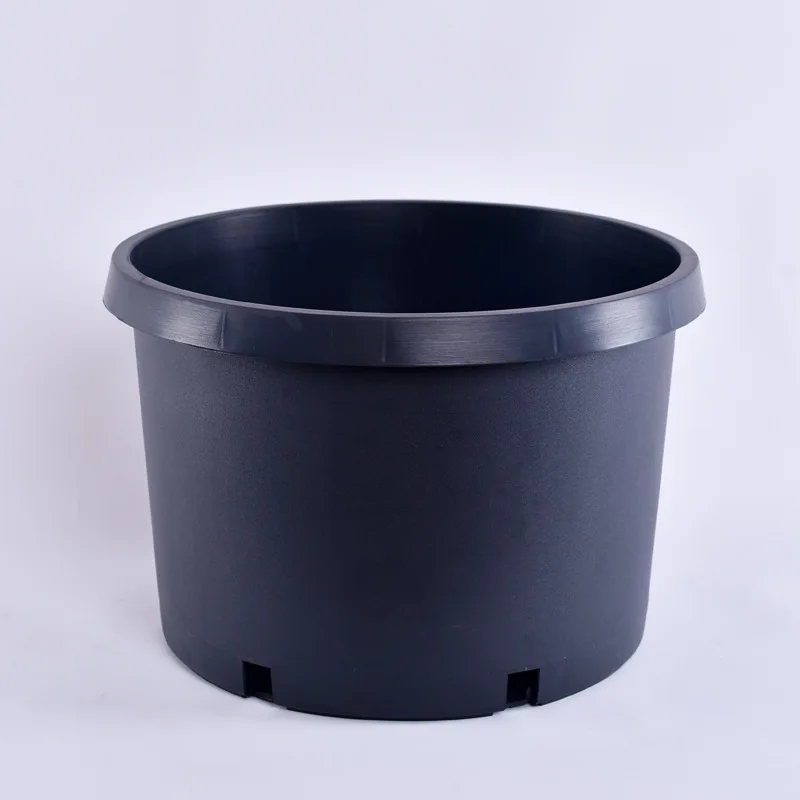 Wholesale10 Gallon Plastic Pot Plant Flower Pot Black