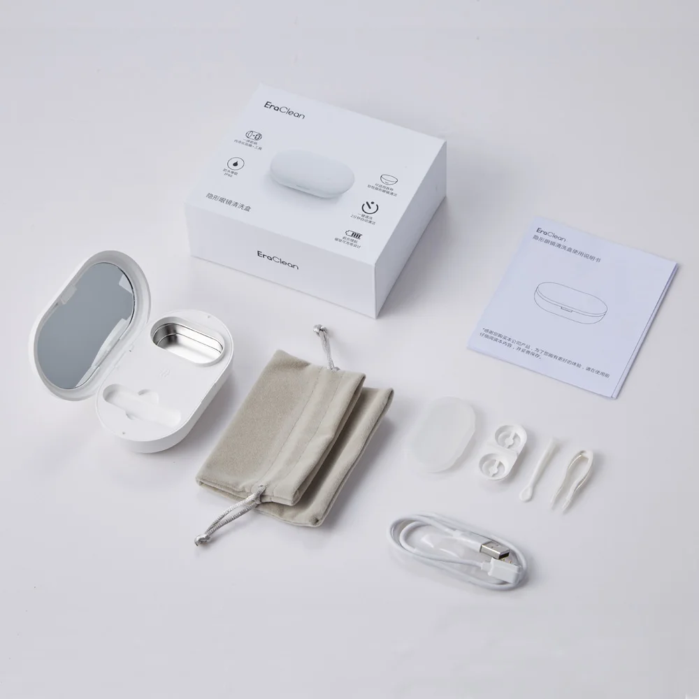 Intelligent Contact Lens Washer Daily Care Cleaning for Soft/Hard/Colored Ultrasonic