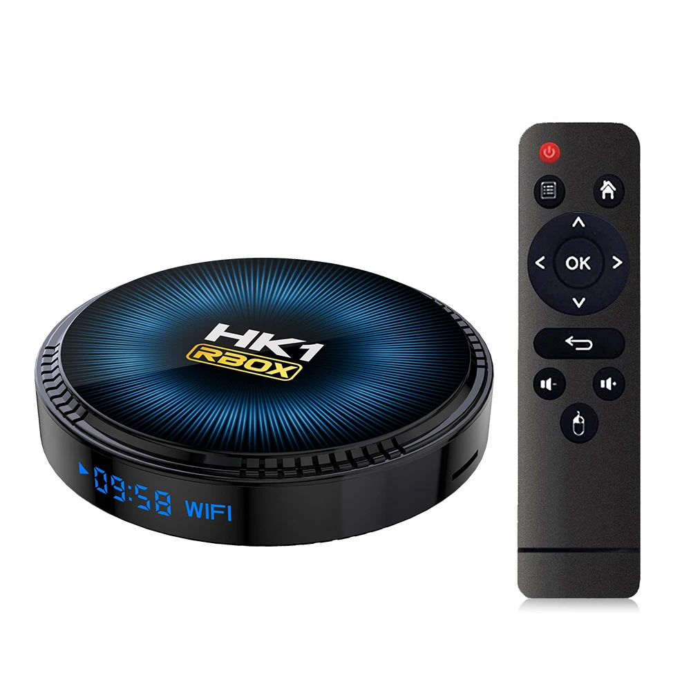 Quad Core 4K Android 11.0 TV Box S905w2 5G WIFI Box Smart 4GB 64GB Media Player HK1Rbox