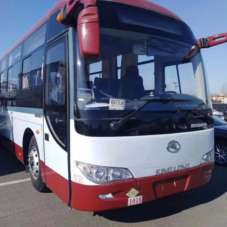 Китайский белый дизельный роскошный использованный автобус для продажи