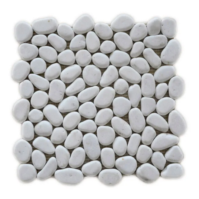 White River Rock Pebble Mosaic Tile