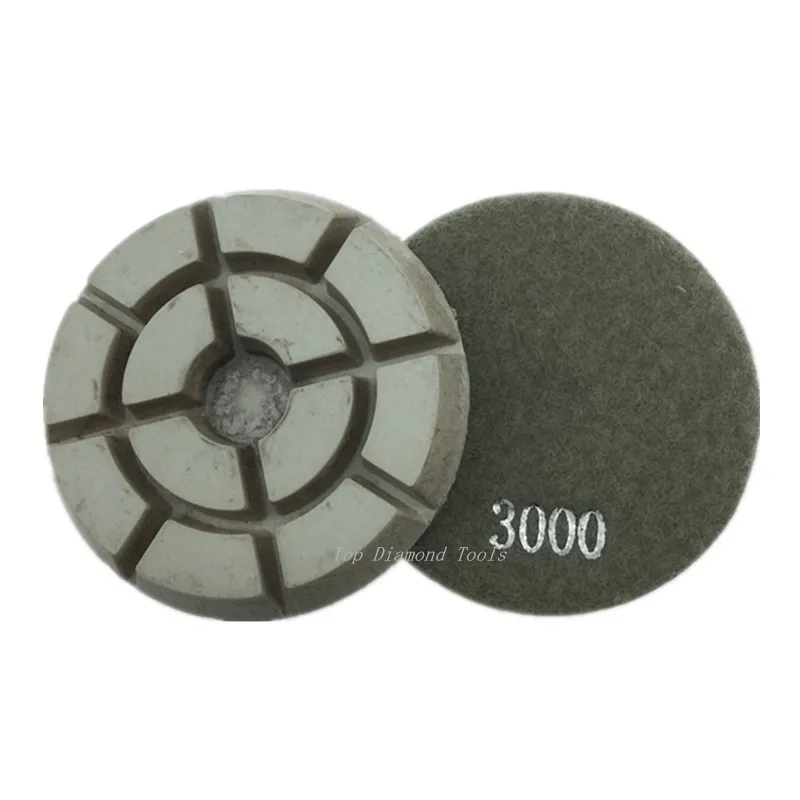 TOP 3 inch New diamond concrete polishing pad