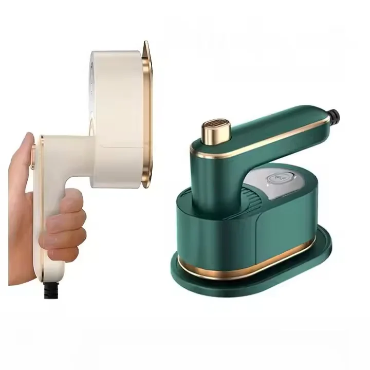 Portable Handheld Mini Rotating Steam Iron Wet Dry Double Hot Steam Generator Garment Steamer Home Travelling Fold Hanging Iron