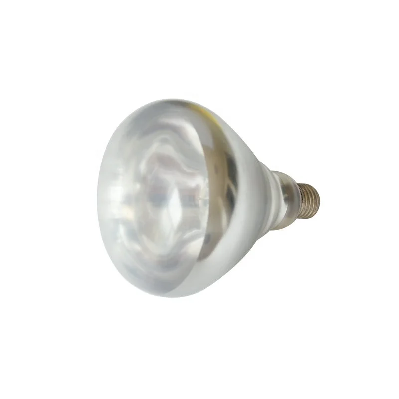 Shatterproof film coated Electric heater buffet warmer infrared heating Bulb Clear BR40/R40 food Heater heat lamp for restaurant