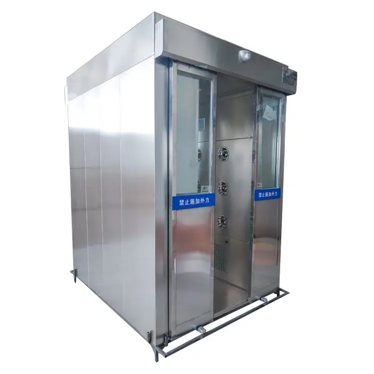 High quality clean room air shower laboratory dust-free factory uses stainless steel air shower tunnel