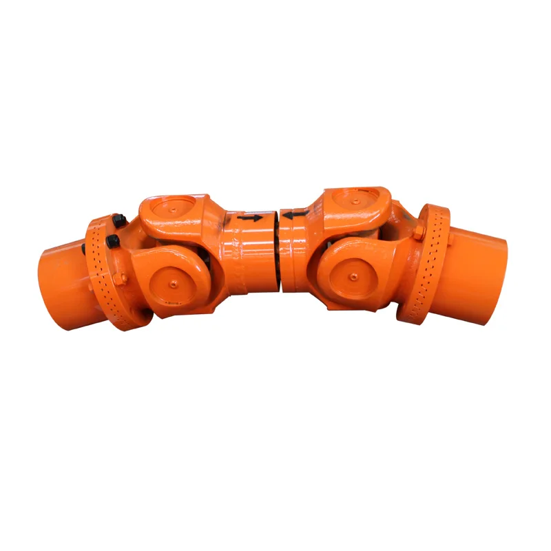 Standard Cardan Shaft Swc550wf Universal Joint High Quality No Telescopic Flange Type Cross Shaft Universal Coupling