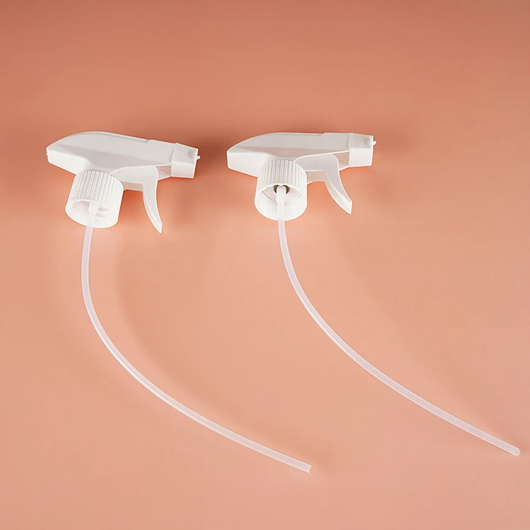 Hot Selling 28mm All Plastic Cleaning Trigger Sprayer Bottle Garden Watering Flower Cosmetic Spray Bottle