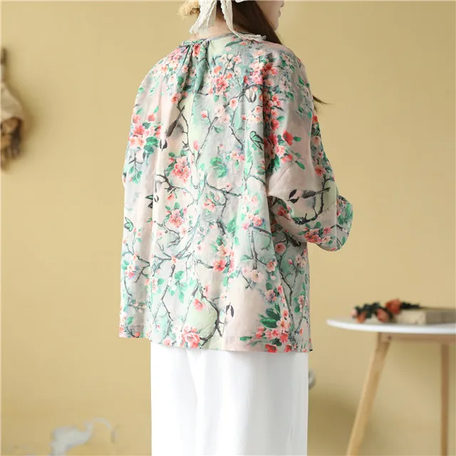 new fashion ramie tencel digital printing fabric