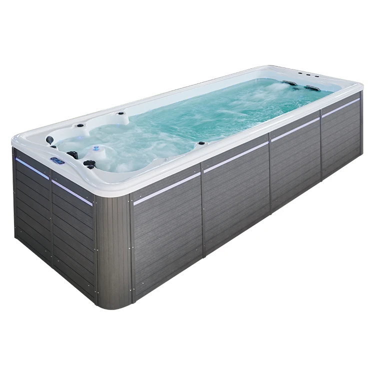 large swim spa outdoor whirlpool luxury swimming spa pool