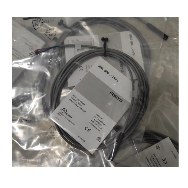 SME-8M-DS-24V-K-2,5-OE/543862/543863/543861 Reed magnet switch Proximity sensor