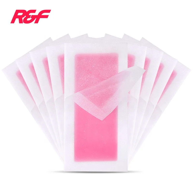 Муслиновая полоска для удаления волос вощеная бумага Вощеные полоски для рук ног подмышек волос бровей бикини