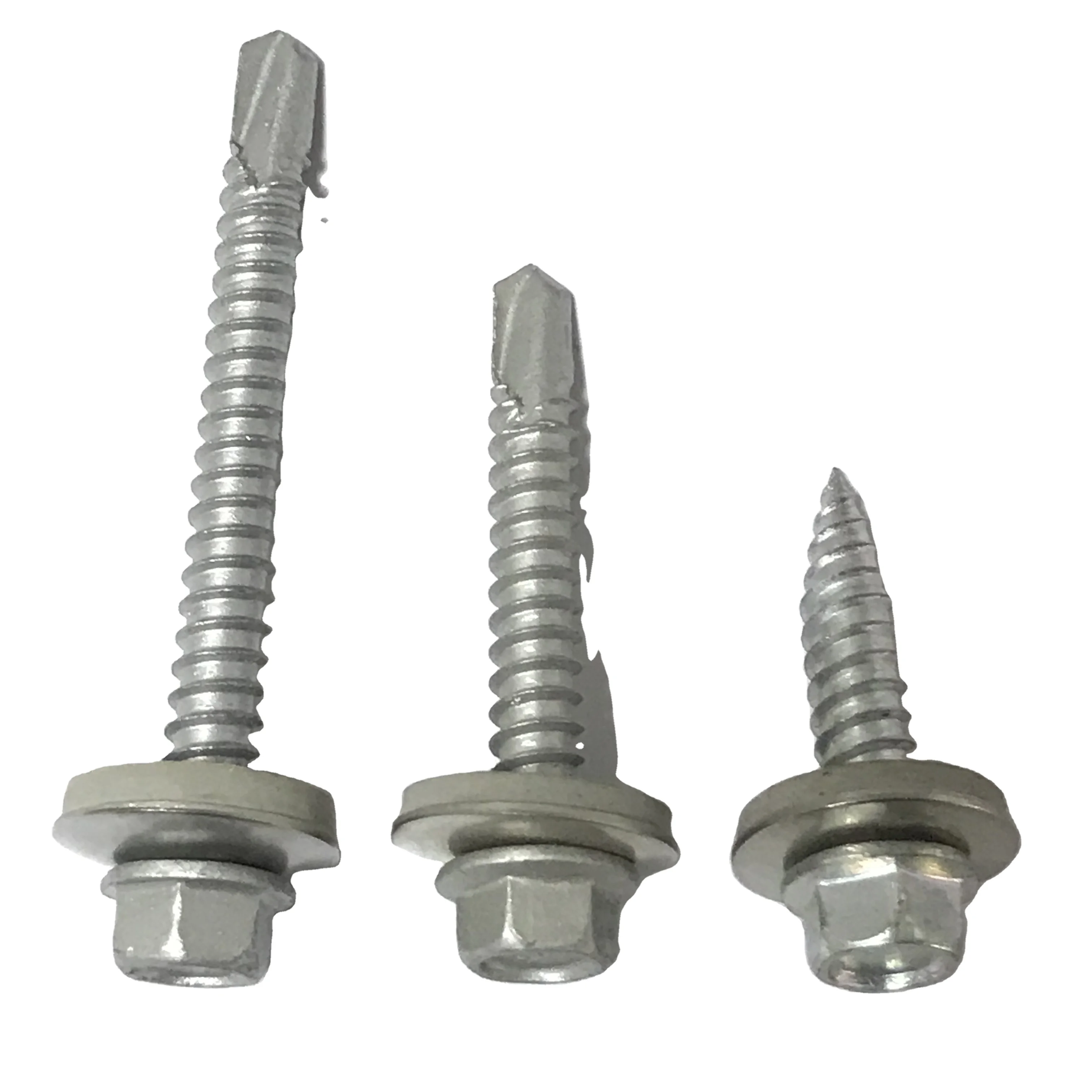 Good Price A2/A4 Austenitic stainless Steell composite Bi-Metal screw Ruspert Coating  Self Drilling Screw