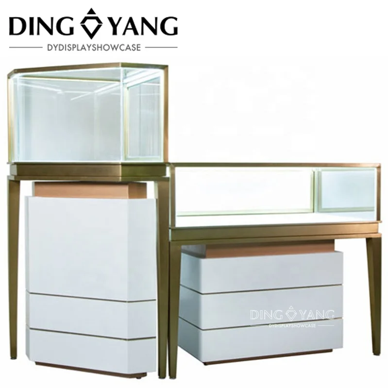 Factory wholesale Custom Jewelry Showcases With Logo , Design Style Can Be Choose , Budget Can Be Adjusted