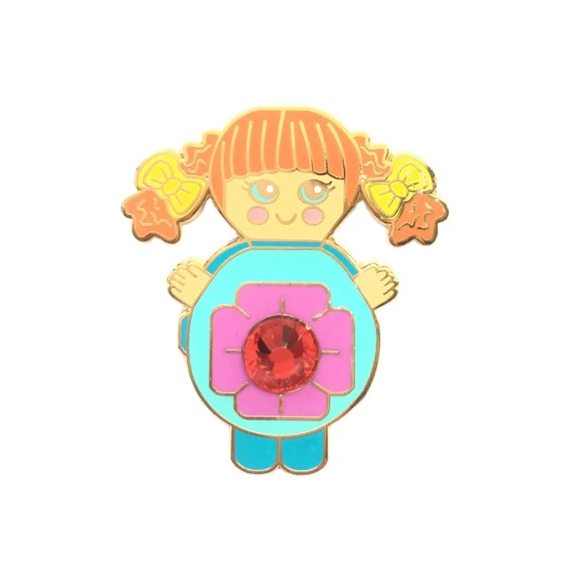 Custom Rock Music Enamel Pin Hard Enamel Badges