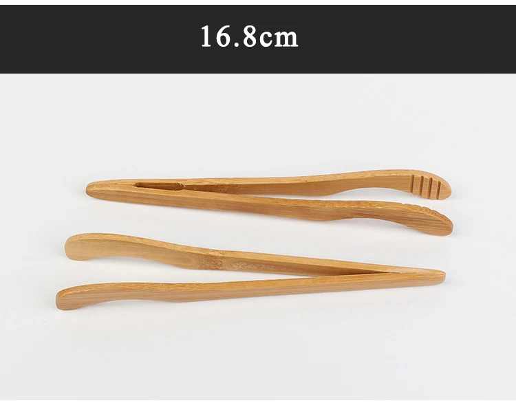 Wholesale Tea Art Wooden Tweezers food safe food tweezers