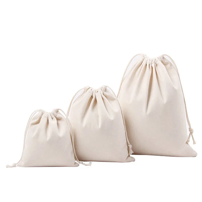 2021 trend Drawstring bag Mini burlap sack