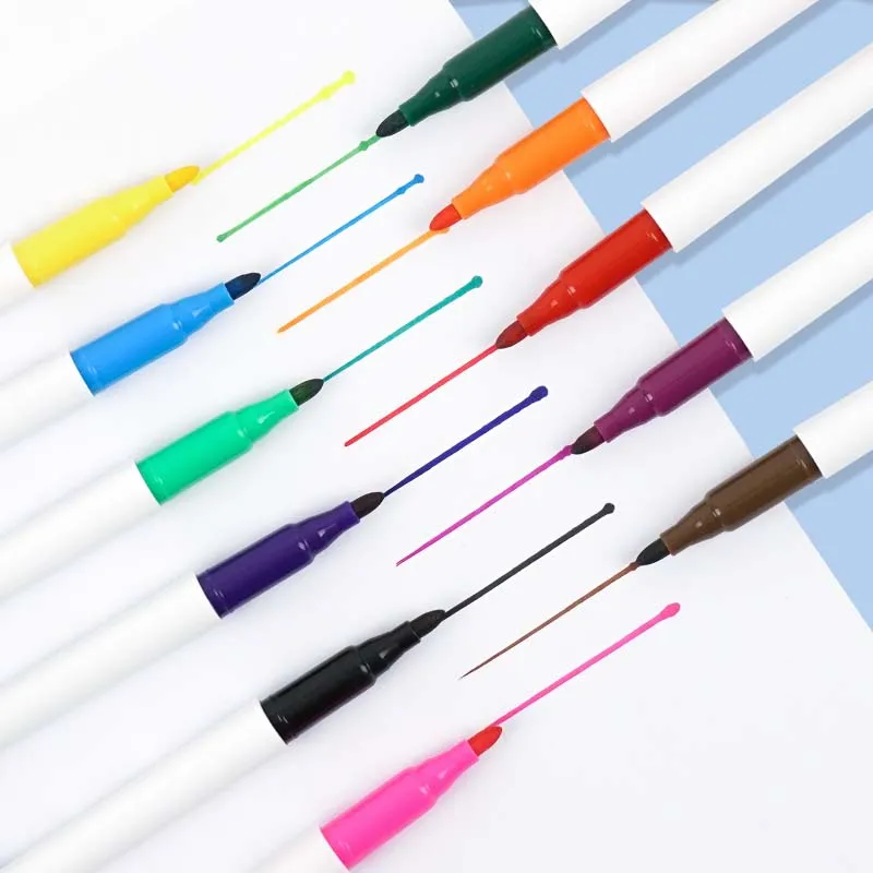 Plastic Colorful Eco-friendly Washable Whiteboard Marker Pen Set With Custom Logo