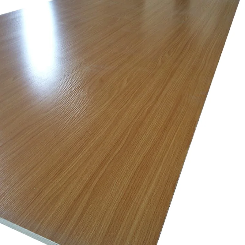 Melamine Multilayer Sandwich Lumber Fsc Certification Eco Friendly E0 E1 Melamine Plywood Board Furniture Decoration