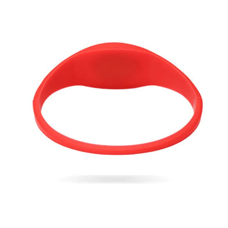 Силиконовый nfc-браслет ISO14443A/ISO15693 с пользовательским логотипом nfc водонепроницаемый браслет IP68 для оплаты