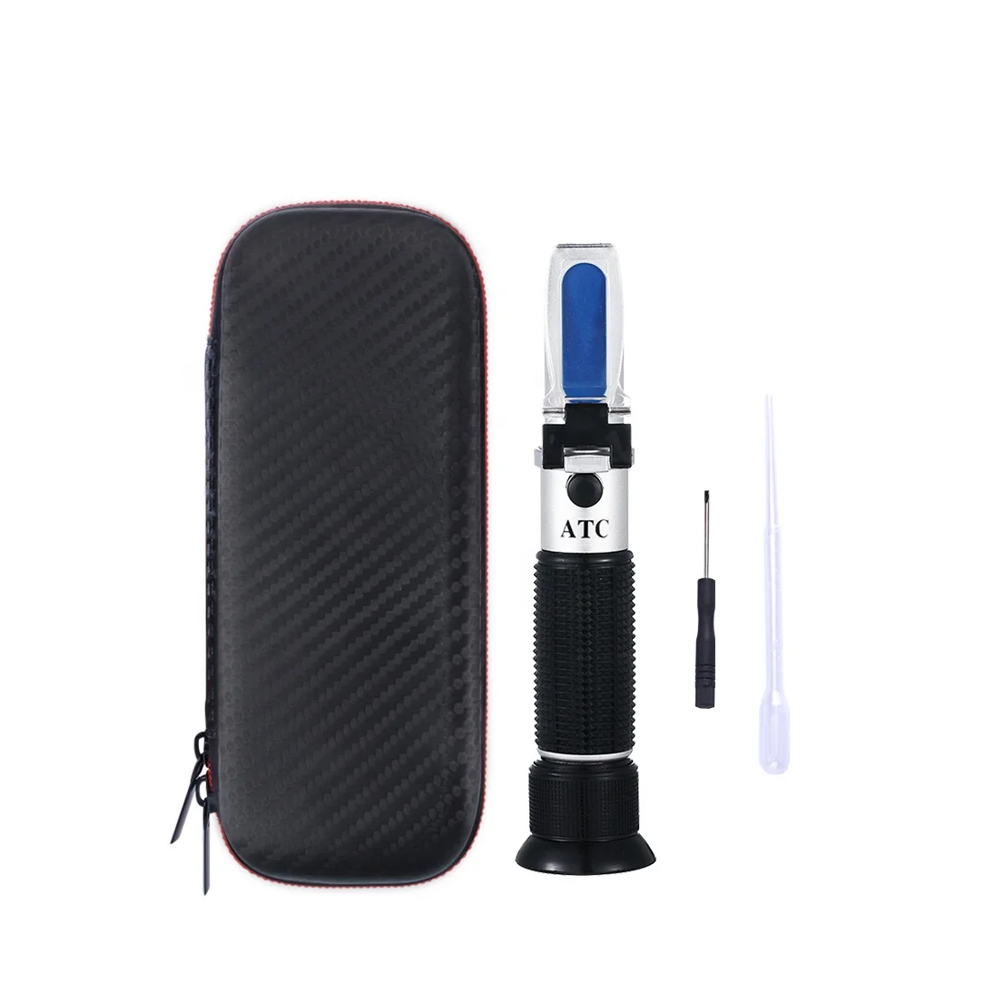 NicetyMeter 0-20% Digital Brix Refractometer Sugar Content Automatic Temperature Compensation For Fruit Sugar Measurement