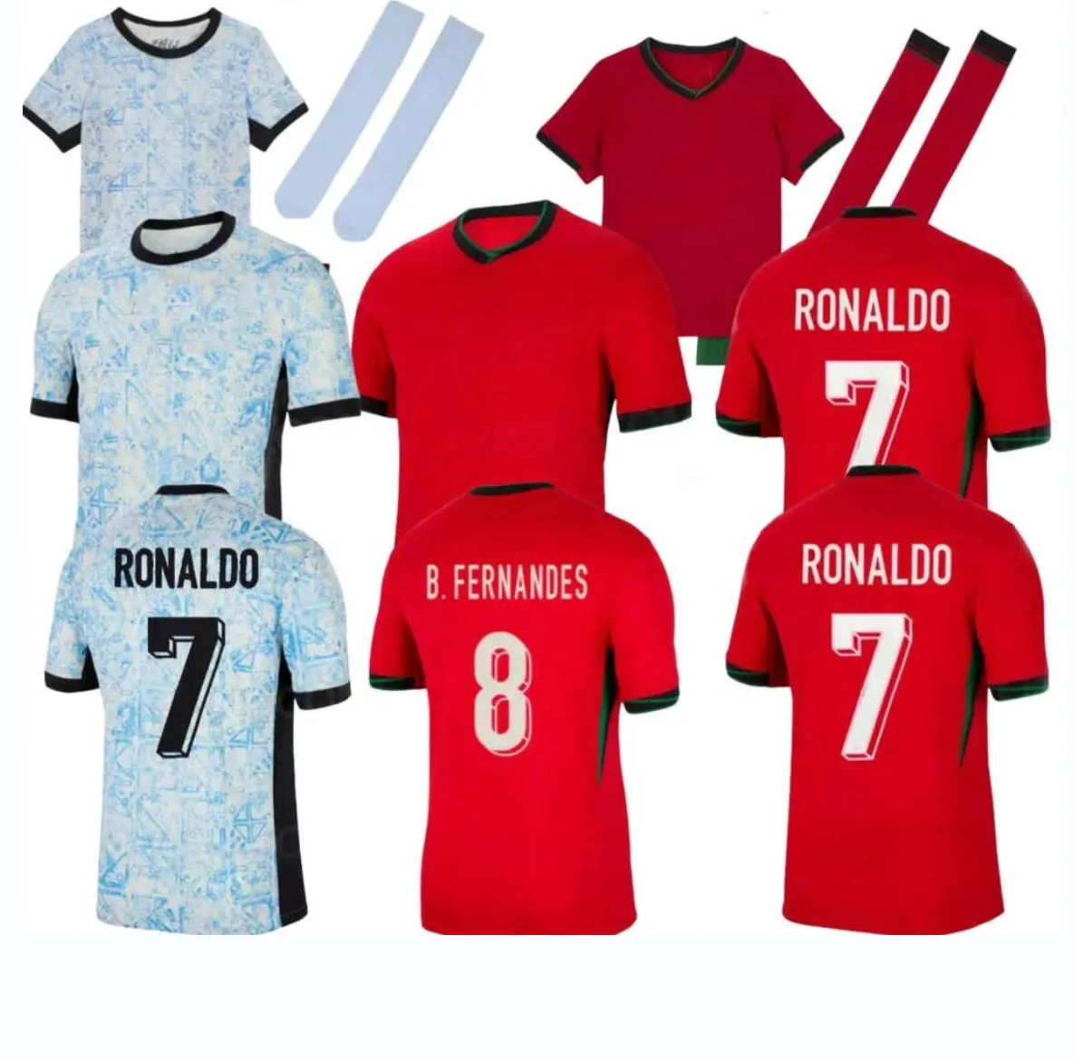 2024 2025 еврокубковые футбольные майки RONALDO Bruno FERNANDES DIOGO J. Футбольная рубашка Portuguesa URUGUAY Joao Felix 24 25