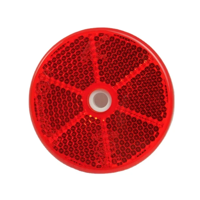 K-LITE Plastic reflective reflex reflector 60mm round reflectors