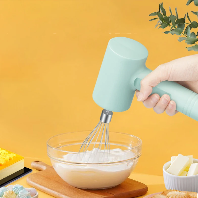 Wireless Electric Milk Frother Whisk Egg Beater USB Rechargeable Handheld Coffee Blender Milk Shaker Mixer Foamer Food Blender