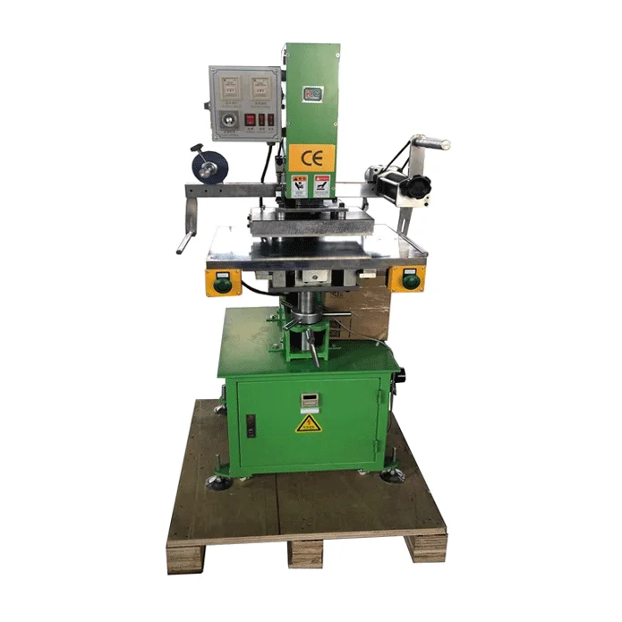 Automatic Safety Style Hot Stamping Machine Best Selling Workbench Heat Press for Plate Paper Garment with Core Motor Component
